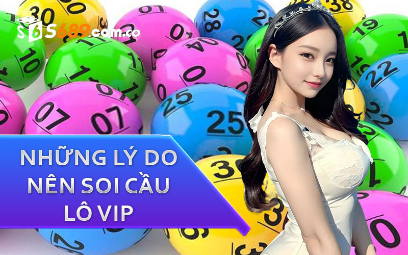 Những lý do nên soi cầu lô VIP