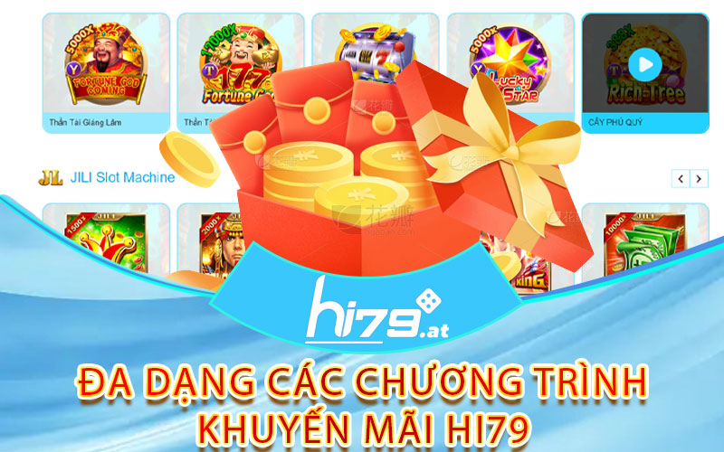 Da dang cac chuong trinh khuyen mai cua nha cai HI79 1 1